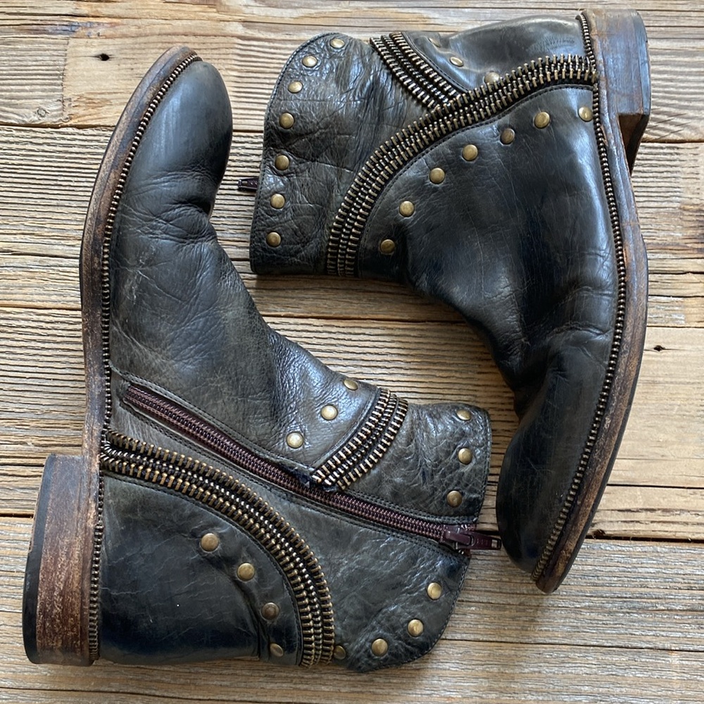 Bed/Stu Arancia Boots. Black. Cobbler Series. Size 9.